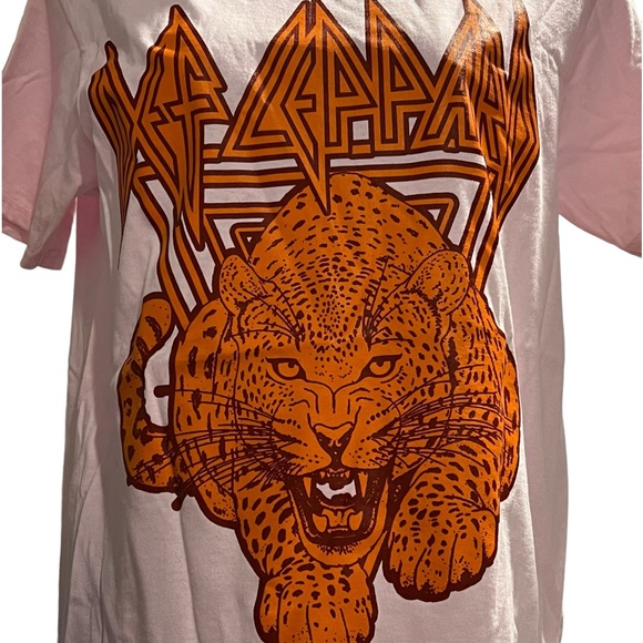 NWT Def Leppard High 'N Dry Cotton Graphic T-Shirt Nordstrom - Picture 2 of 3